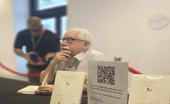 Leonardo Padrón presenta su nuevo libro en el Instituto Cervantes