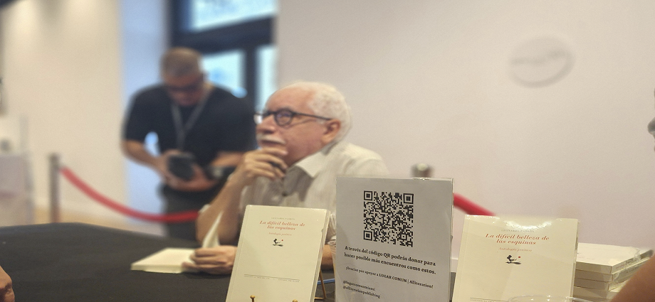 Leonardo Padrón presenta su nuevo libro en el Instituto Cervantes