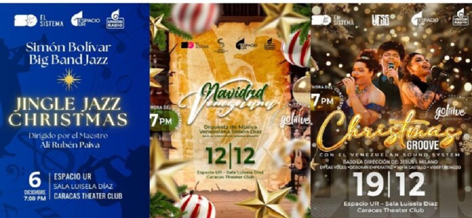 El Sistema lleva la Navidad al Caracas Theater Club