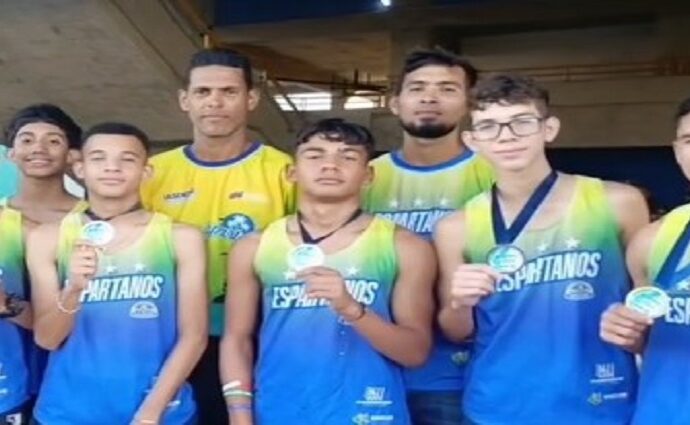 Atletismo neoespartano conquista el tercer lugar Nacional