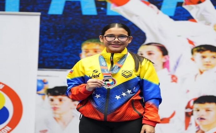 Margariteña Andrea Moros gana Campeonato Nacional de Karate