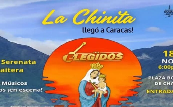 Caracas se enciende con la "Gras Serenata Gaitera a la Chinita" en Chacao