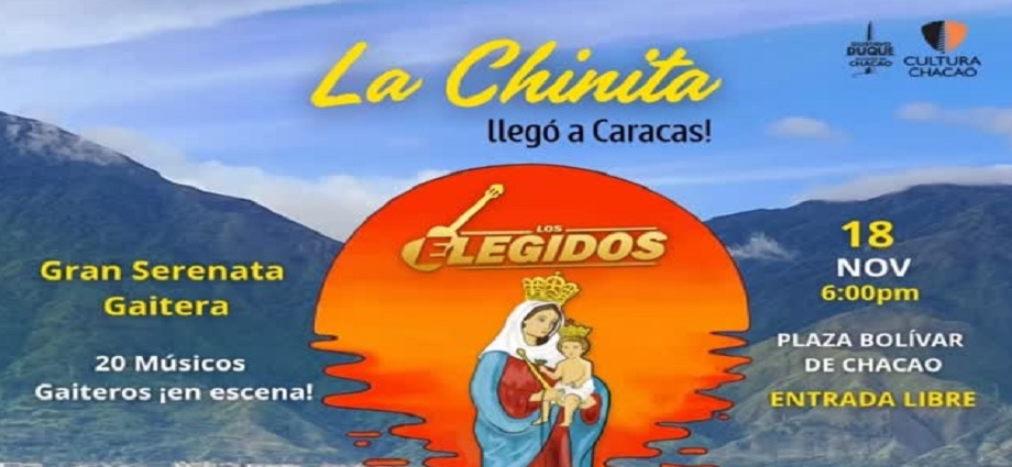 Caracas se enciende con la "Gras Serenata Gaitera a la Chinita" en Chacao