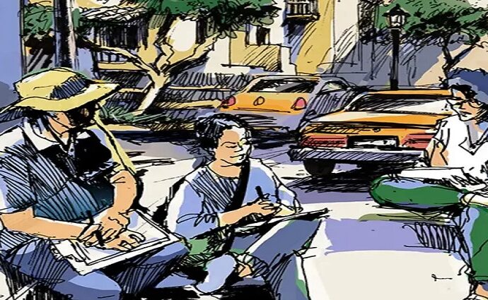 Exposición de dibujo urbano llega al Centro de Artes Omar Carreño