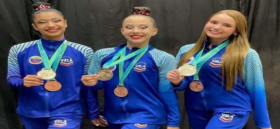 Gimnasia Rítmica juvenil y cadete de Venezuela logra Subcampeonato en el Suramericano