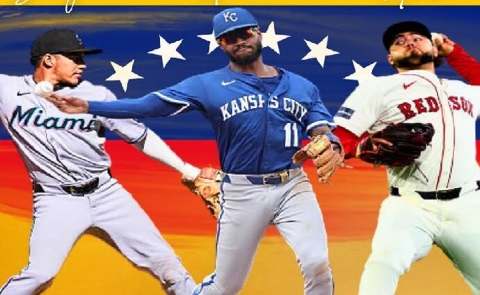 Tres venezolanos se coronan con el Guante de Oro en Grandes Ligas