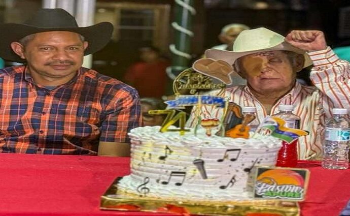 "El Pico de Oro" José Alí Nieves celebró sus 74 años