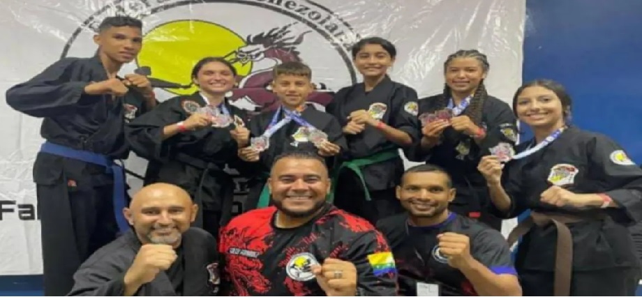 Nueva Esparta cosecha de siete medallas en el Campeonato Nacional de Kenpo
