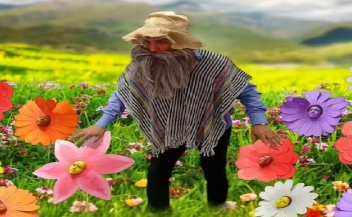 Obra "Pacheco y el Jardín de las Flores" en el bulevar Panteón