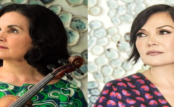 Goulnara Galimchina y María Fernanda Montero en recital