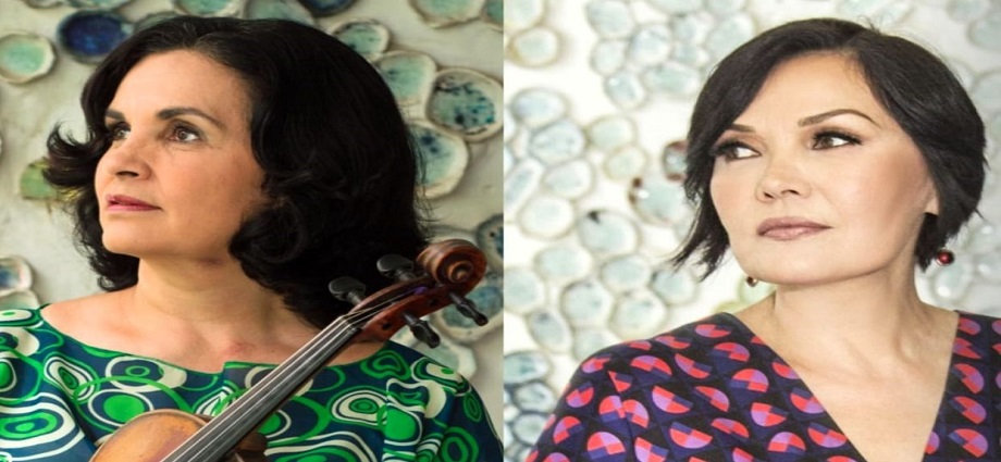 Goulnara Galimchina y María Fernanda Montero en recital