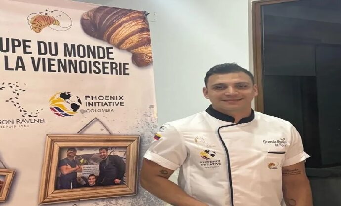 José Ramón Galvis representa al país en la Copa del Mundo de la Viennoiserie