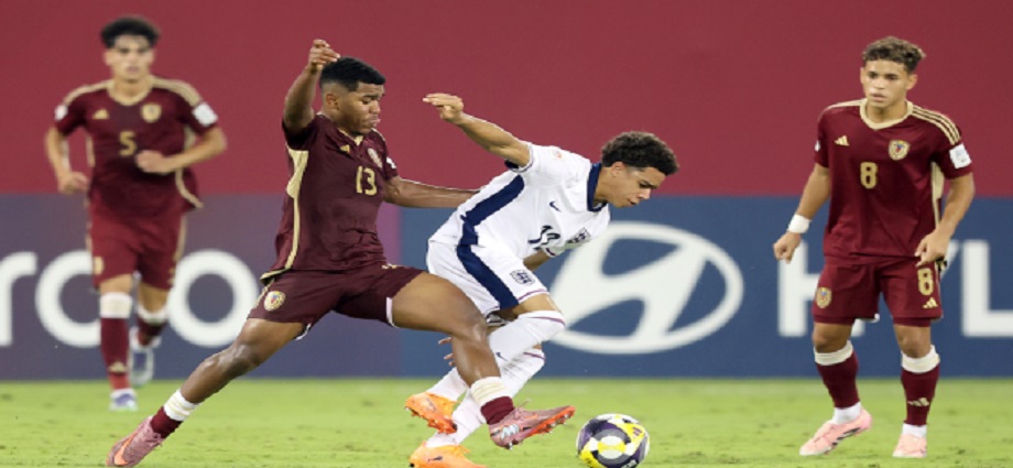 La Vinotinto Sub-17 golea 3-0 a Inglaterra en el Mundial de Catar