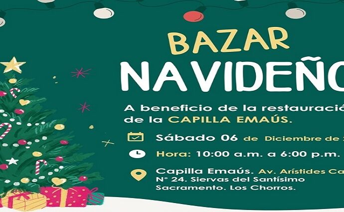 Gran Bazar Navideño de las Siervas del Santísimo Sacramento