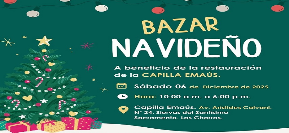 Gran Bazar Navideño de las Siervas del Santísimo Sacramento