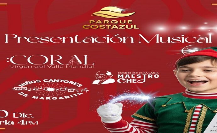Concierto Coral Navideño en el Parque Costazul