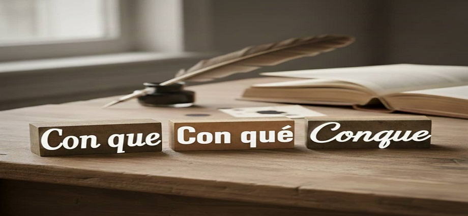 La alcancía de las palabras y sus coroticos: con que, con qué y conque