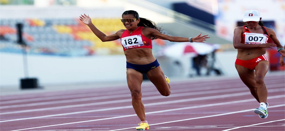 Edymar Brea conquista los 10.000 metros planos