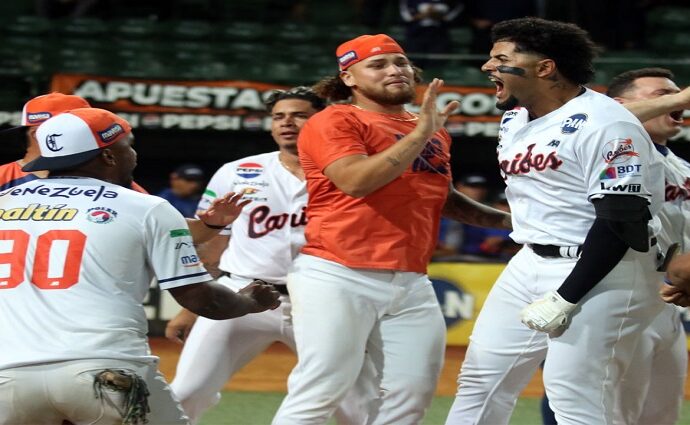 Bravos, Navegantes, Leones y Caribes victoriosos