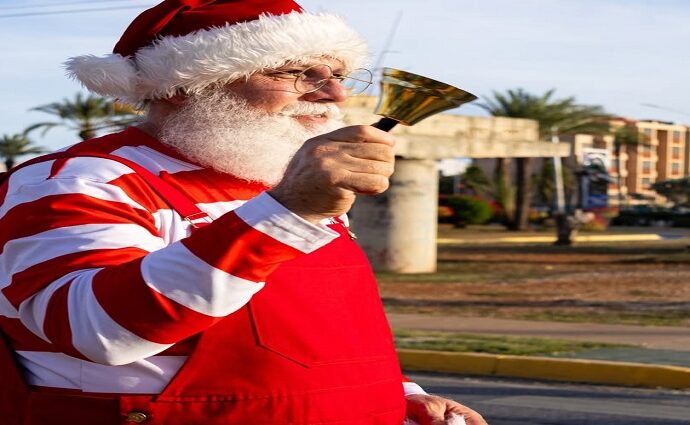 Santa Claus inaugura la Navidad con nueva tradición en Margarita