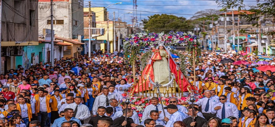 La Virgen de la Candelaria bajará de su altar este 3 de enero