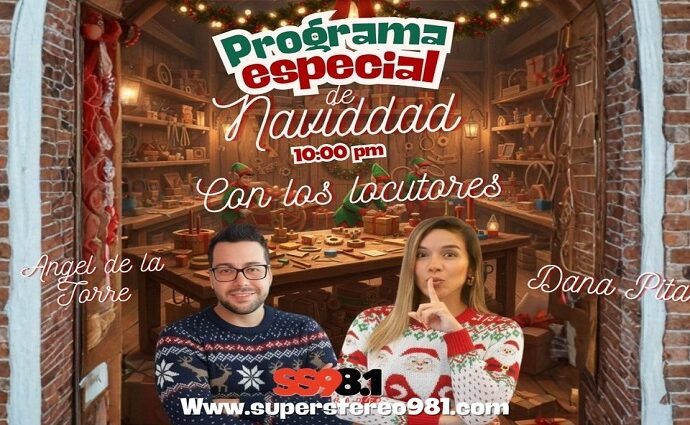Dana Pita y Ángel de La Torre conducirán la velada de Nochebuena en Margarita