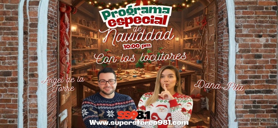 Dana Pita y Ángel de La Torre conducirán la velada de Nochebuena en Margarita