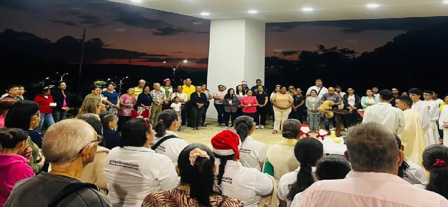 El Campo Eucarístico de iluminó en el cierre de las Misas de Aguinaldo