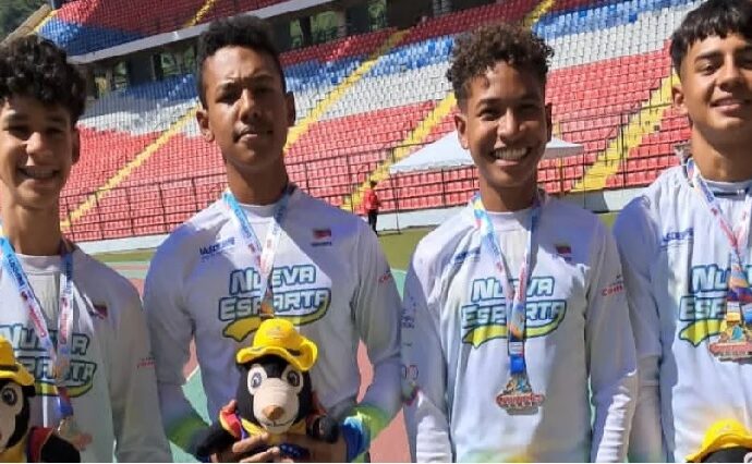 Atletismo de Nueva Esparta cierra con broche de oro en los III Juegos Comunales