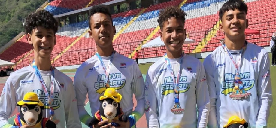 Atletismo de Nueva Esparta cierra con broche de oro en los III Juegos Comunales
