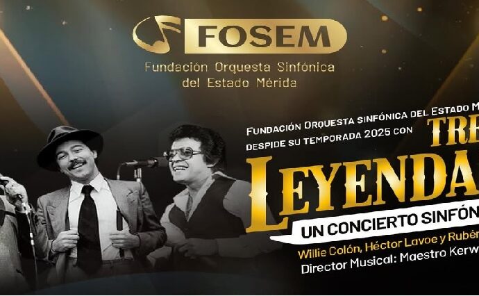 La Sinfónica de Mérida celebra a Lavoe, Colón y Blades
