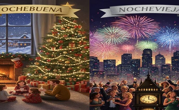 La alcancía de las palabras y sus coroticos: Nochebuena, Nochevieja y Año Nuevo