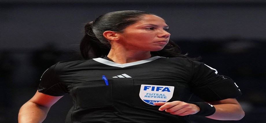 Oriana Zambrano primera árbitro venezolana en dirigir una final de un Mundial FIFA