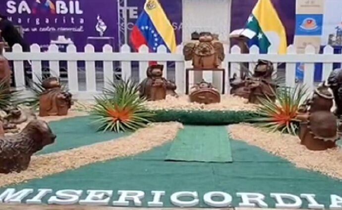 Inauguran en Margarita la muestra de pesebres "La Esencia de la Fe"