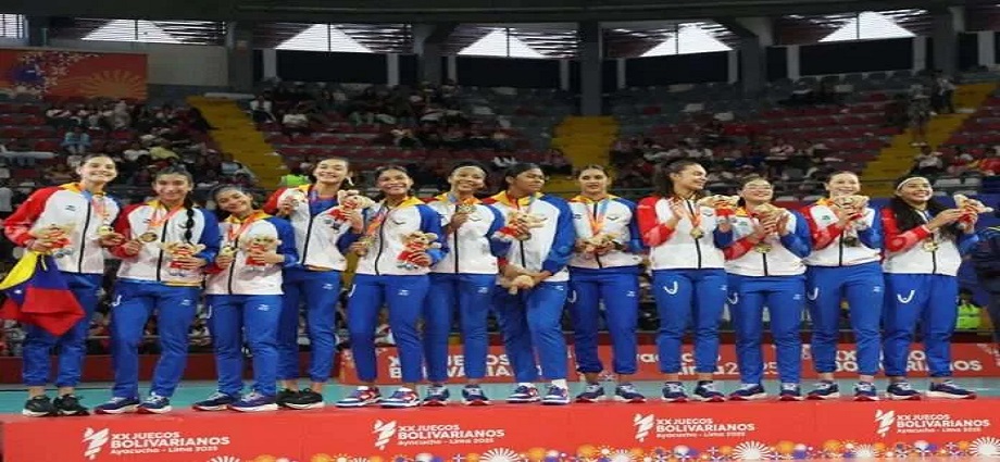 Oro Bolivariano para el voleibol femenino venezolano
