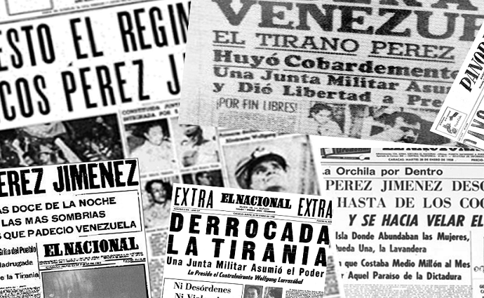 La caída de Pérez Jiménez y el nacimiento de una Era