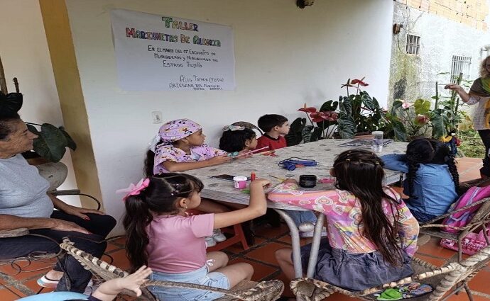 Boconó se llenó de "Marionetas de Alegría" en el marco del Día Nacional del Juego