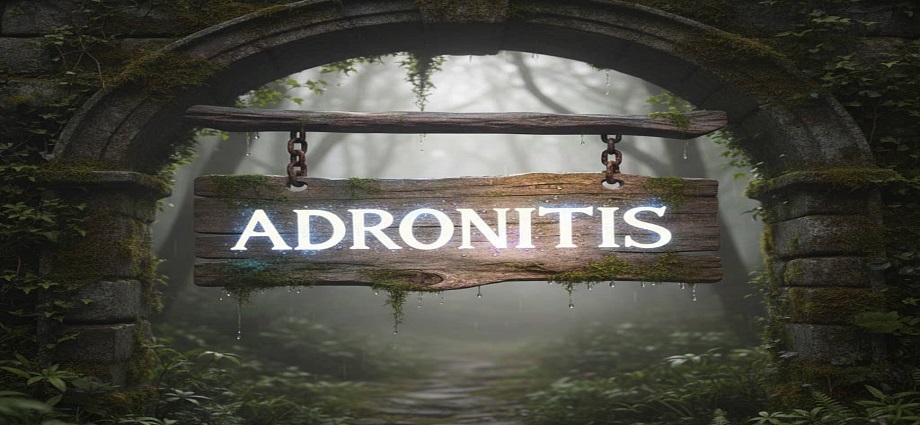 La alcancía de las palabras y sus coroticos: Adronitis