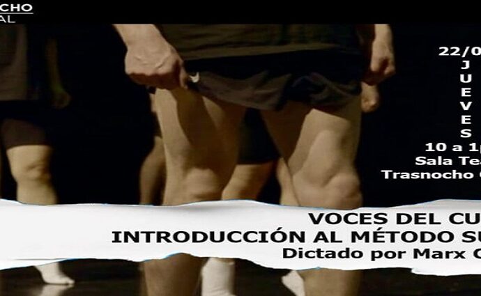 Clase magistral “Voces del Cuerpo” en el Trasnocho Cultural