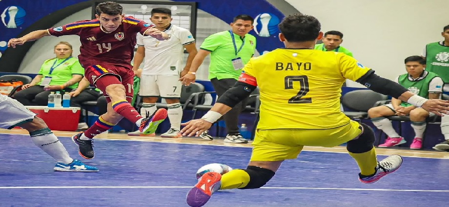 La Vinotinto de Futsal golea a Bolivia y sella su clasificación