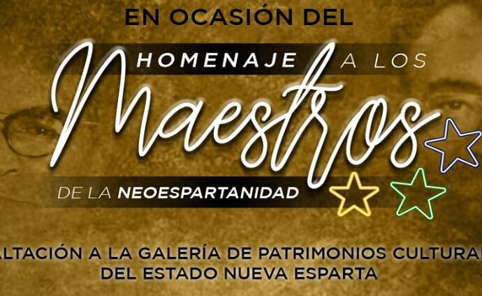 Nueva Esparta inmortaliza a sus grandes maestros en la Galería de Patrimonios Culturales