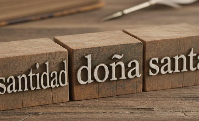 Los tratamientos de antenombres: santidad, doña, santo y otros