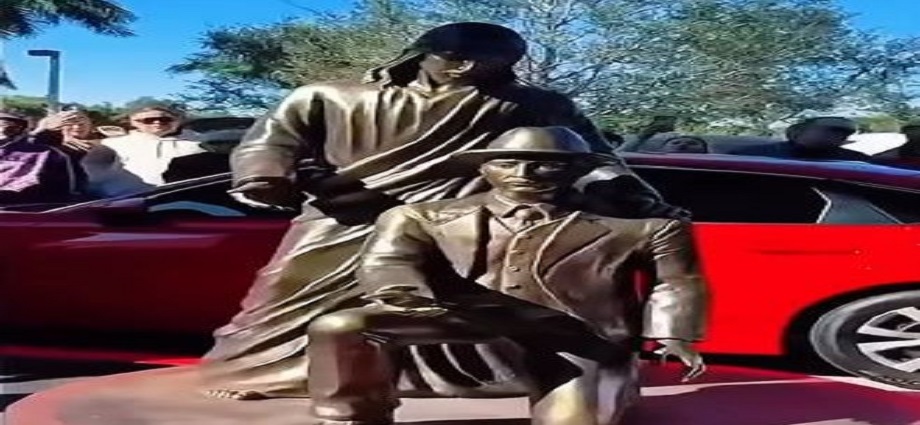 Josué Benjamín entroniza imagen de José Gregorio Hernández en Weston