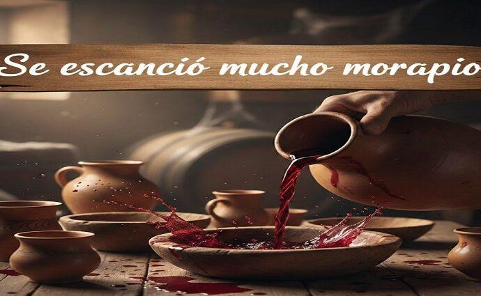 La alcancía de las palabras y sus coroticos: Se escanció mucho morapio