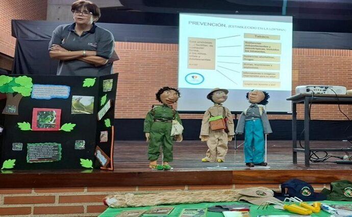 Palmeros de Chacao realizan jornada de formación en educación ambiental