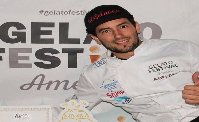 Venezolano destaca entre los 50 mejores heladeros del mundo