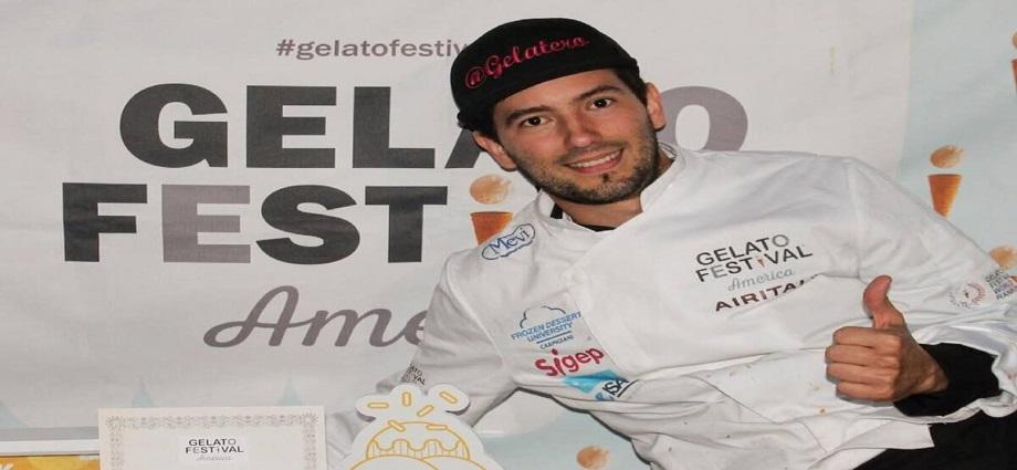 Venezolano destaca entre los 50 mejores heladeros del mundo