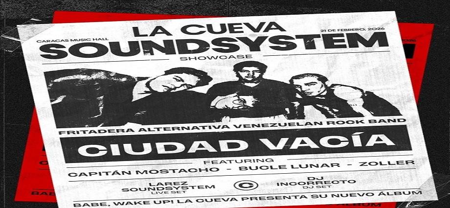 La Cueva Soundsystem presenta su álbum "Ciudad Vacía"