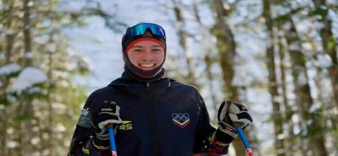 Nicolás Claveau debutó en los JJOO de invierno