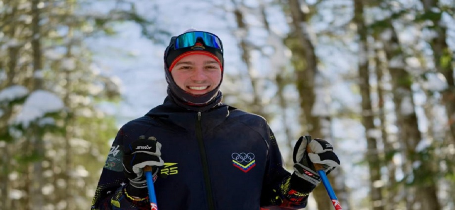 Nicolás Claveau debutó en los JJOO de invierno